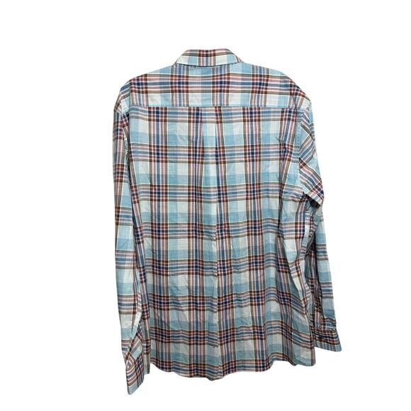 Johnnie-O Plaid Breda Button Down in Antigua NWT Sz. XXL - Picture 3 of 8